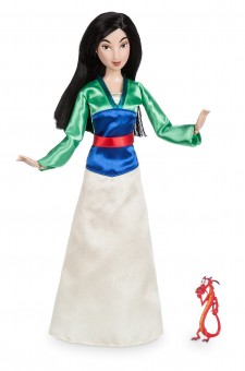 Papusa Disney Mulan cu figurina Mushu