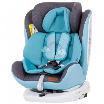 Scaun auto Pentru Copii Chipolino Tourneo 0-36 kg baby blue cu sistem Isofix