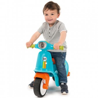 Scuter Smoby Pentru Copii Scooter Ride-On blue