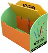 Bancuta pentru depozitare jucarii Green Crayon