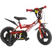 Bicicleta copii Dino Bikes 12 Pro-cross rosu