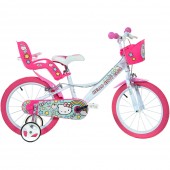 Bicicleta copii Dino Bikes 14 Hello Kitty