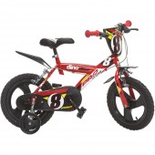 Bicicleta copii Dino Bikes 14 Pro-cross rosu