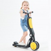 Bicicleta, tricicleta si trotineta Pentru Copii  All Ride 4 in 1 yellow