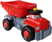 Camion basculant pentru copii +1 an Carrier red