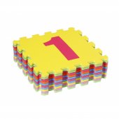 Covor Puzzle din Spuma Happy Children 10 piese - Numbers