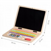 Laptop educational din lemn