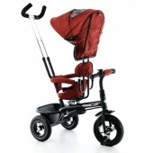 Tricicleta cu scaun rotativ - Rosu