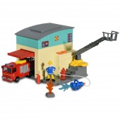 Jucarie Pentru Copiie,set  pompieri Fireman Sam cu 1 masinuta si 1 figurina