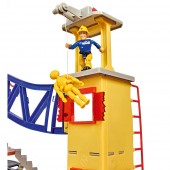 Jucarie Pentru Copii Simba Statie de pompieri Fireman Sam, cu figurina si accesorii