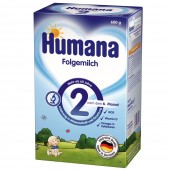 Lapte praf Humana 2 de la 6 luni 600 g