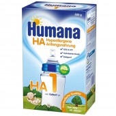 Lapte praf Humana HA 1 de la nastere 500 g
