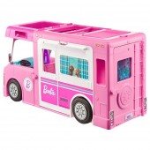 Masina Barbie by Mattel Dream Camper 3 in 1