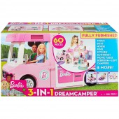 Masina Barbie by Mattel Dream Camper 3 in 1
