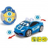 Masina Dickie Toys Happy Police Lamborghini Huracan cu telecomanda