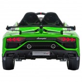 Masinuta electrica Chipolino Lamborghini Aventador SVJ green cu roti EVA