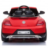 Masinuta electrica Chipolino Volkswagen Beetle Dune red