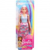 Papusa Barbie by Mattel Dreamtopia cu perie