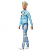 Papusa Barbie by Mattel Modern Princess Theme Printul Ken