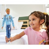 Papusa Barbie by Mattel Modern Princess Theme Printul Ken
