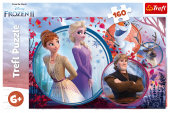 Puzzle Trefl Disney Frozen 2, Aventura surorilor 160 piese