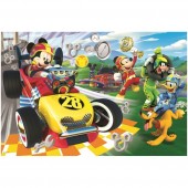 Puzzle Trefl Disney Mickey Mouse, Raliu cu prietenii 60 piese