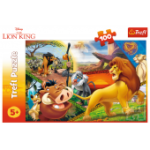 Puzzle Trefl Disney The Lion King, Aventurile lui Simba 100 piese