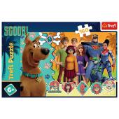 Puzzle Trefl Scooby Doo, Scooby in actiune 160 piese