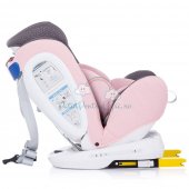 Scaun auto Pentru Copii Chipolino Tourneo 0-36 kg baby pink cu sistem Isofix