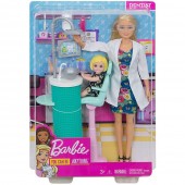 Set Barbie by Mattel Careers Dentista
