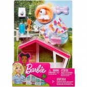 Set Barbie by Mattel Estate Casuta catei cu accesorii FXG34