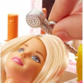 Set Barbie by Mattel Estate Salon de infrumusetare cu papusa si accesorii