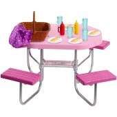 Set Barbie by Mattel Masa de picnic cu accesorii