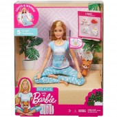 Set Barbie by Mattel Wellness and Fitness papusa mediteaza