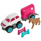 Set Big Pentru Copii Power Worker Mini Pony Transporter