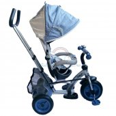 Tricicleta Pentru Copii cu sezut reversibil Sunrise Turbo Trike Light Blue