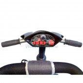 Tricicleta Pentru Copii multifunctionala cu sunete si lumini Lux Trike dark grey